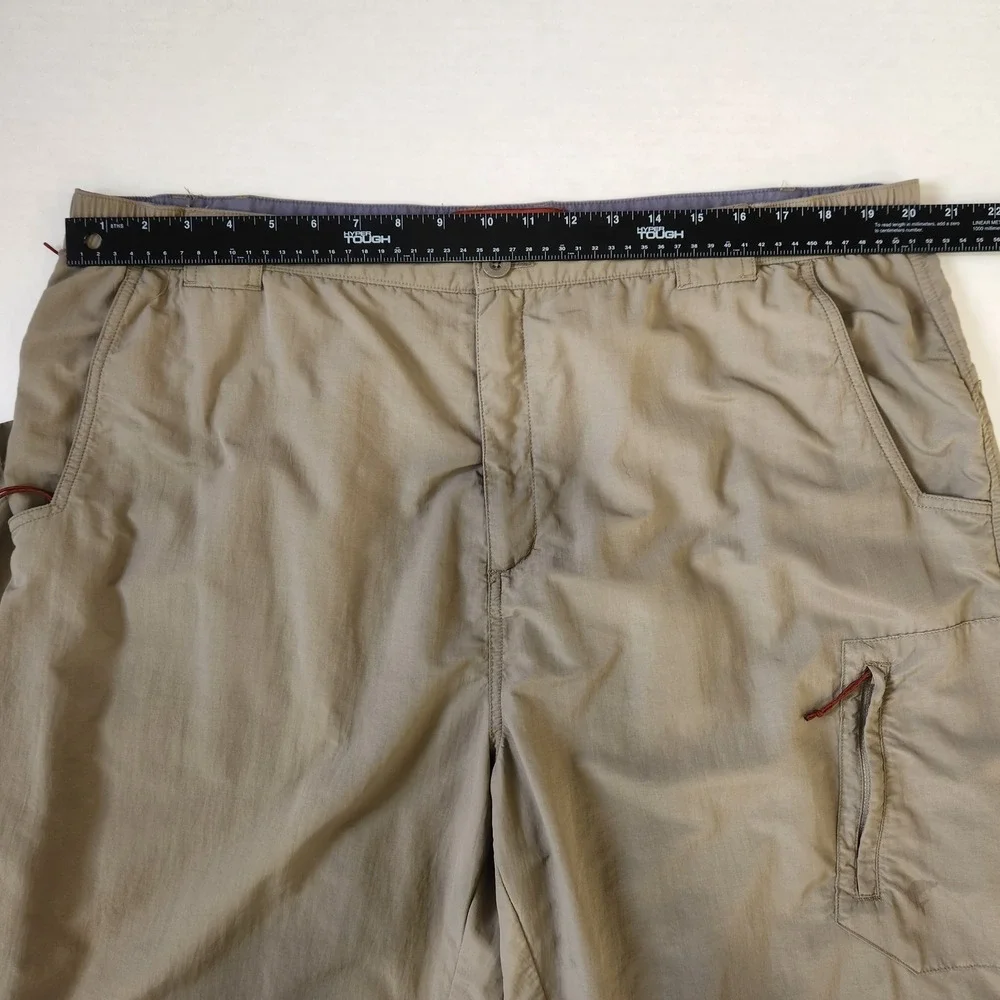 SIMMS Cor3 Fishing Guide‎ Pants Mens Tan Nylon Cargo XXL *FLAW